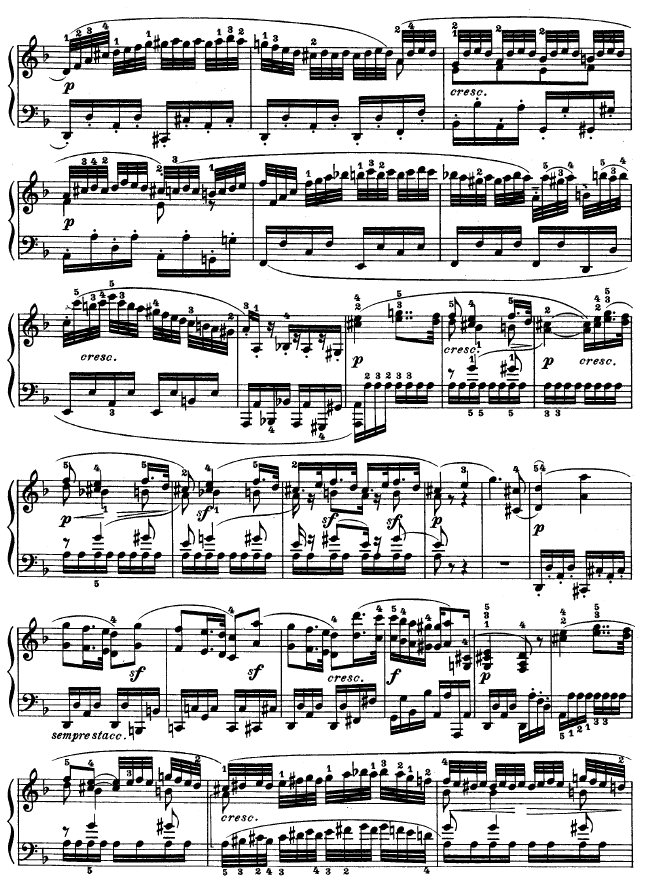 第十五钢琴奏鸣曲-（Op.28）钢琴曲谱（图13）