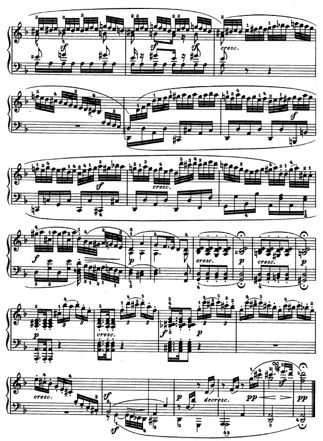 第十五钢琴奏鸣曲-（Op.28）钢琴曲谱（图14）