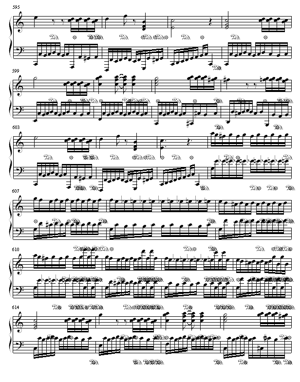 小星星变奏曲钢琴曲谱（图18）