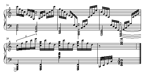 超凡练习曲第1首钢琴曲谱（图3）