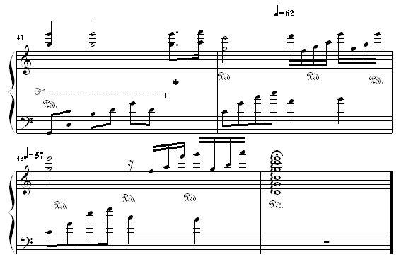 水边的阿狄丽娜-HK375钢琴曲谱（图8）