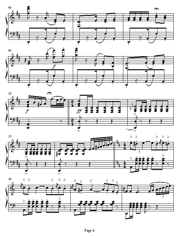 卡门钢琴曲谱（图4）