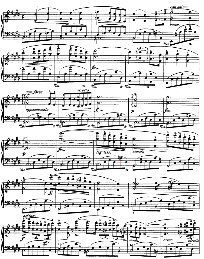 钢琴第一协奏曲 op.11-1钢琴曲谱（图8）
