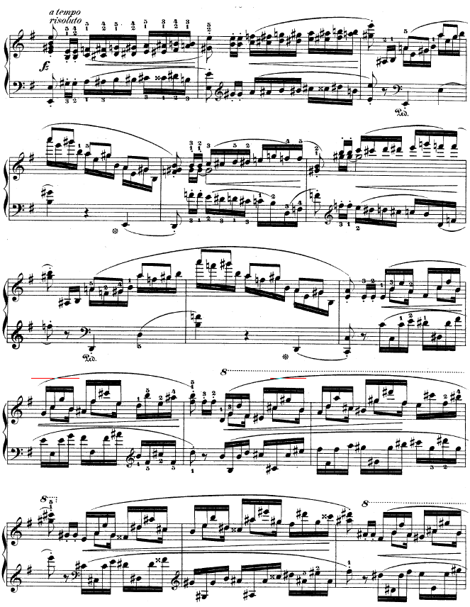 钢琴第一协奏曲 op.11-1钢琴曲谱（图14）