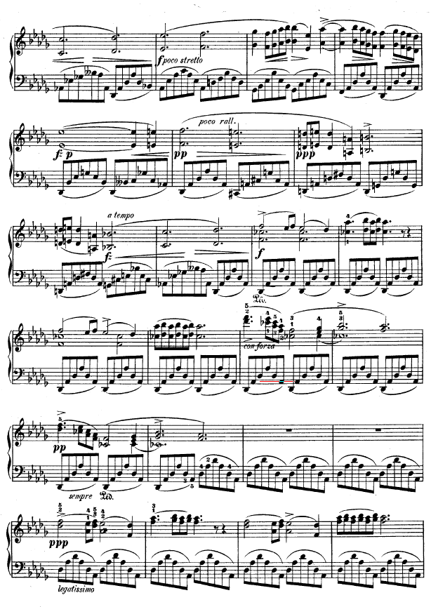 夜曲No.1 - Op.9-1钢琴曲谱（图3）