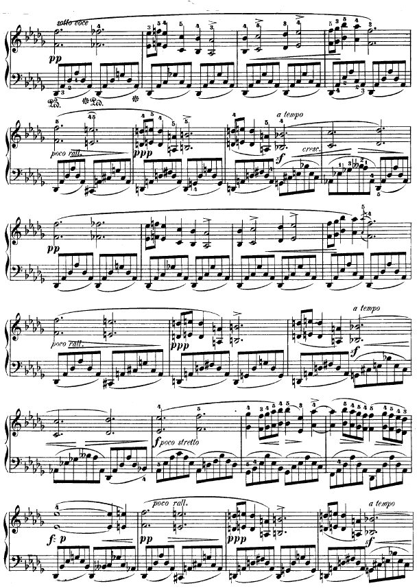 夜曲No.1 - Op.9-1钢琴曲谱（图2）