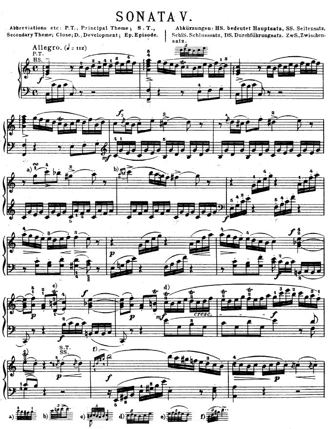 C大调钢琴奏鸣曲 K279钢琴曲谱（图1）