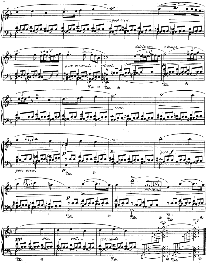 F大调夜曲作品15号 - Nocturne Op.15 No.1钢琴曲谱（图4）