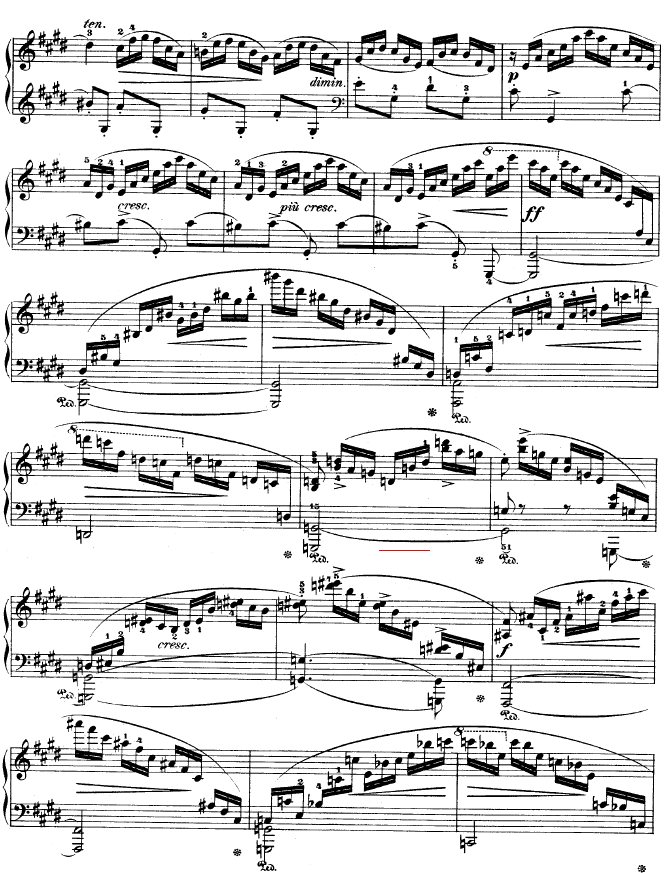 钢琴第一协奏曲 op.11-3钢琴曲谱（图12）