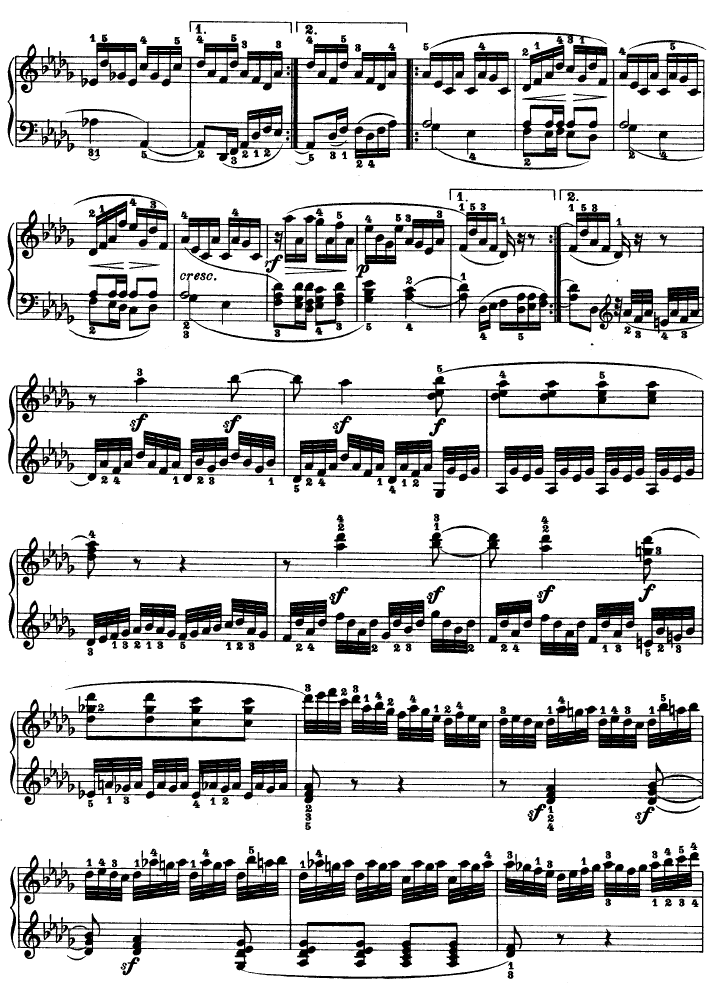 热情奏鸣曲-作品57号(第二十三钢琴奏鸣曲)钢琴曲谱（图17）