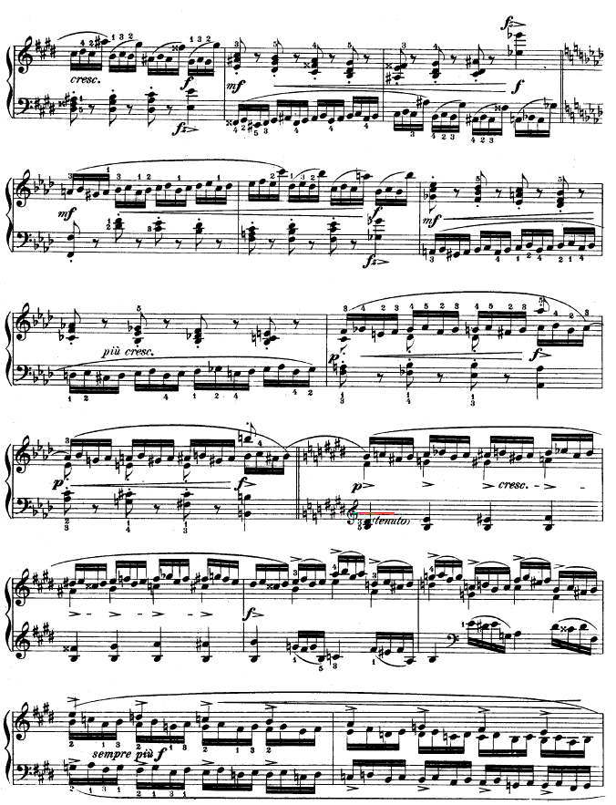 练习曲OP.10 - No4钢琴曲谱（图2）