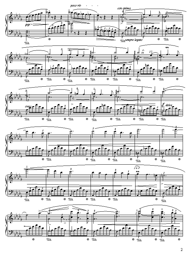 谐谑曲-苗波钢琴曲谱（图2）
