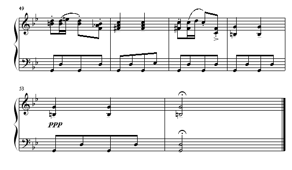 音乐的瞬间钢琴曲谱（图4）
