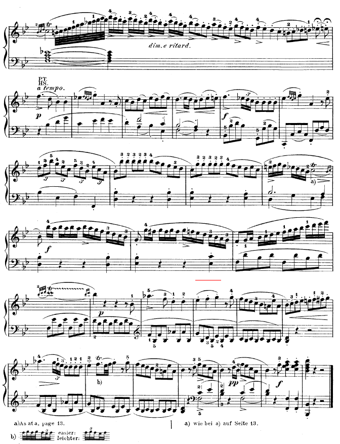 降B大调奏鸣曲 kv333钢琴曲谱（图20）