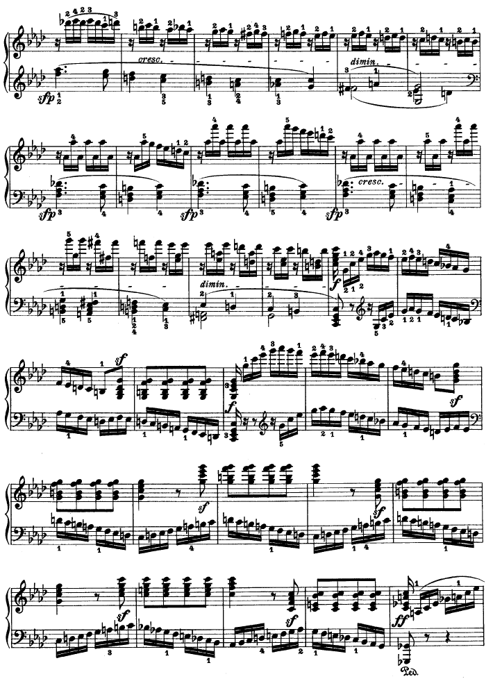 热情奏鸣曲-作品57号(第二十三钢琴奏鸣曲)钢琴曲谱（图22）