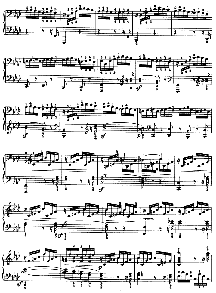 热情奏鸣曲-作品57号(第二十三钢琴奏鸣曲)钢琴曲谱（图20）