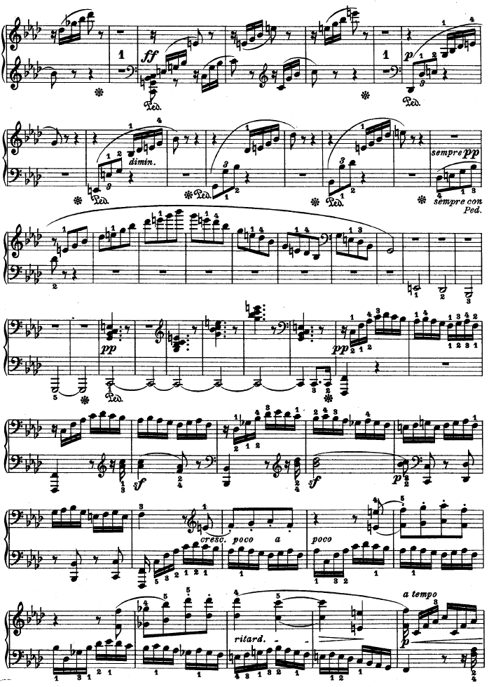 热情奏鸣曲-作品57号(第二十三钢琴奏鸣曲)钢琴曲谱（图25）