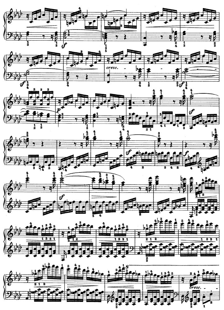 热情奏鸣曲-作品57号(第二十三钢琴奏鸣曲)钢琴曲谱（图26）