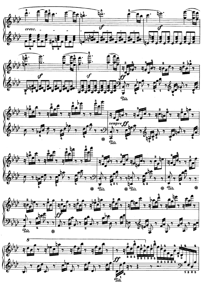 热情奏鸣曲-作品57号(第二十三钢琴奏鸣曲)钢琴曲谱（图13）