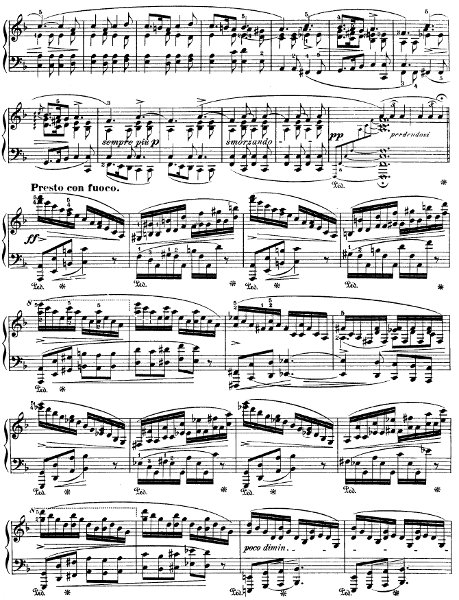 F大调第二叙事曲钢琴曲谱（图2）
