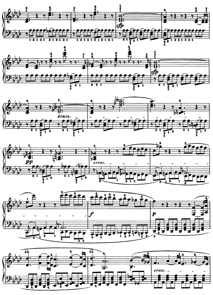 热情奏鸣曲-作品57号(第二十三钢琴奏鸣曲)钢琴曲谱（图6）