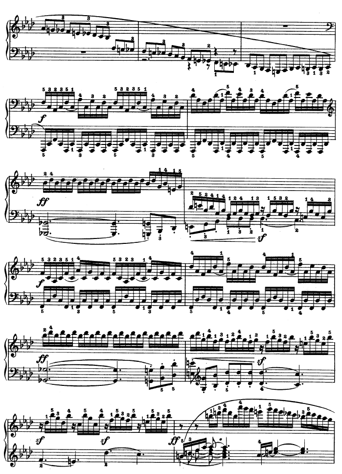 热情奏鸣曲-作品57号(第二十三钢琴奏鸣曲)钢琴曲谱（图11）