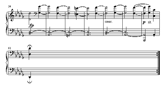 贝多芬《月光》第二乐章钢琴曲谱（图3）