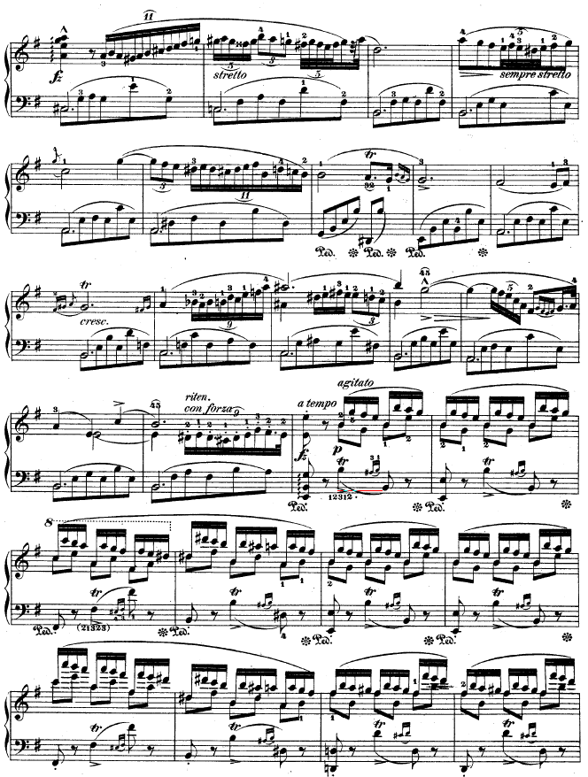 钢琴第一协奏曲 op.11-1钢琴曲谱（图23）