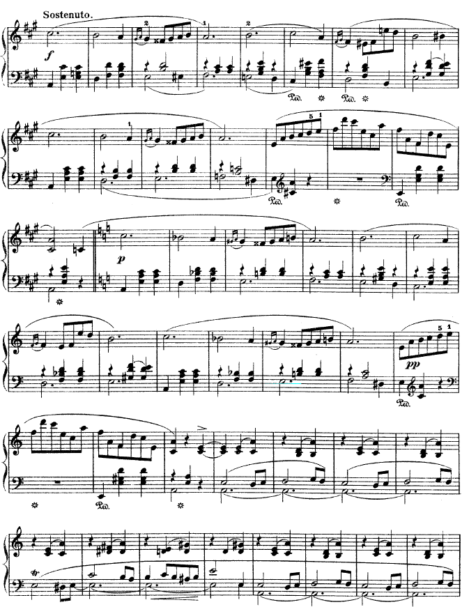 a小调圆舞曲作品34-2号钢琴曲谱（图4）