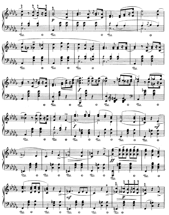 钢琴圆舞曲34-1钢琴曲谱（图4）