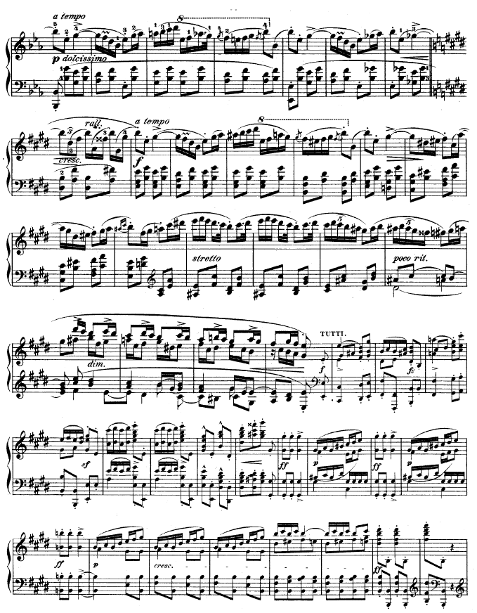 钢琴第一协奏曲 op.11-3钢琴曲谱（图10）