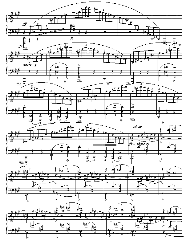 谐谑曲-苗波钢琴曲谱（图10）