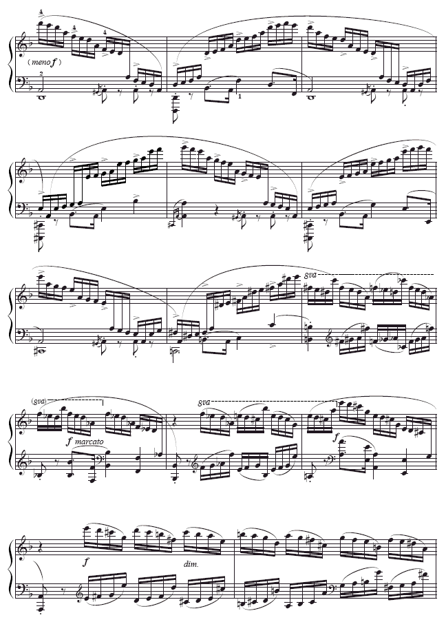 第八练习曲-Etude Op.10-8钢琴曲谱（图3）