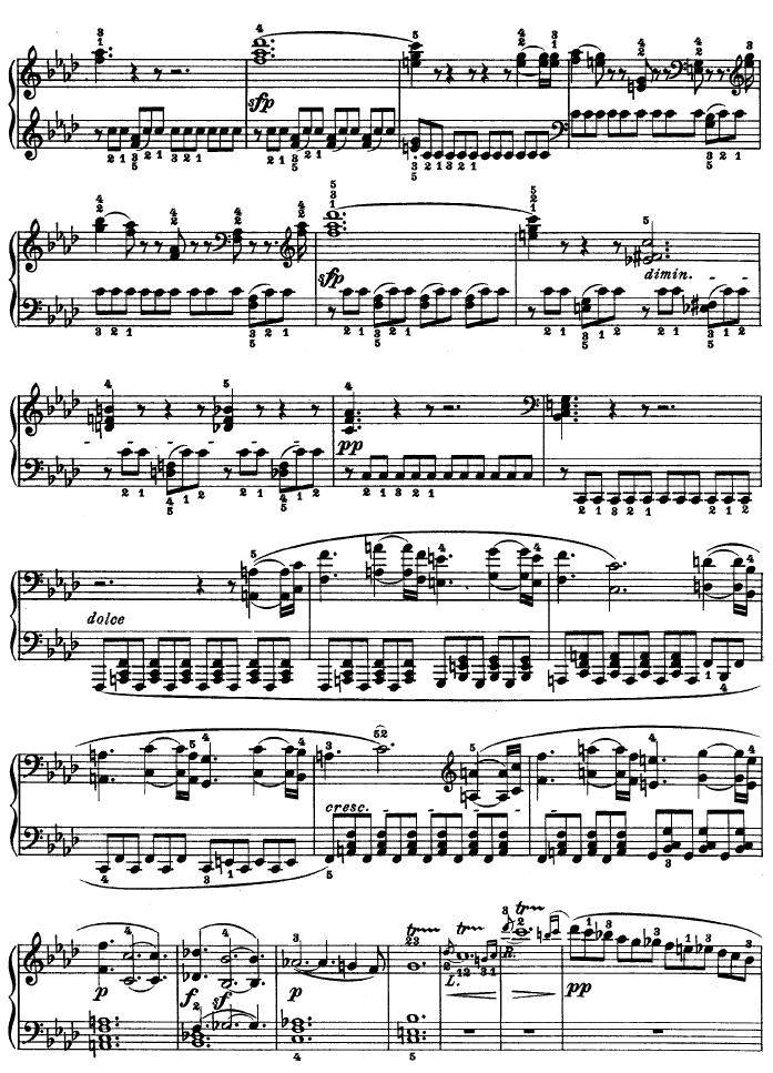 热情奏鸣曲-作品57号(第二十三钢琴奏鸣曲)钢琴曲谱（图10）