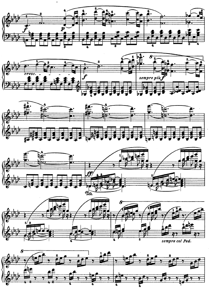 热情奏鸣曲-作品57号(第二十三钢琴奏鸣曲)钢琴曲谱（图7）