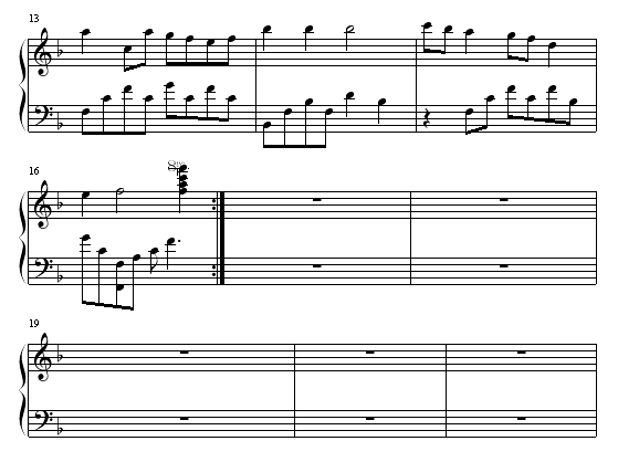 爱的礼赞钢琴曲谱（图2）