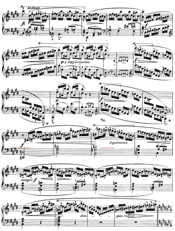 钢琴第一协奏曲 op.11-3钢琴曲谱（图9）