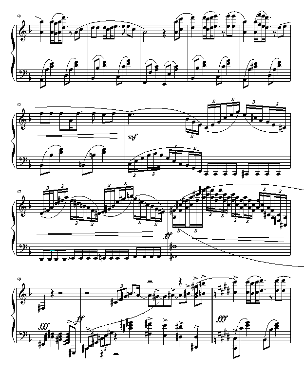 失乐园钢琴曲谱（图5）