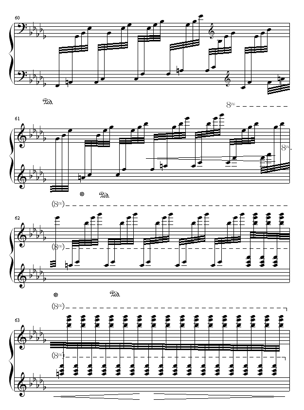 云雀钢琴曲谱（图7）