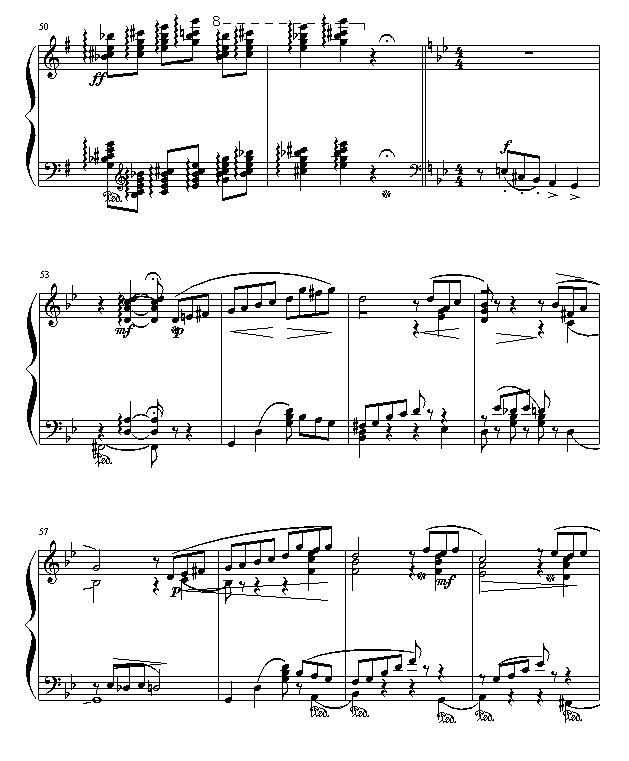 船歌钢琴曲谱（图5）