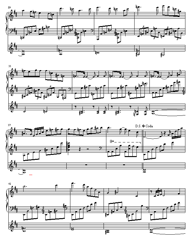 沉思钢琴曲谱（图3）