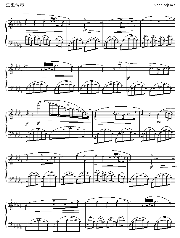 幻想即兴曲-Music-boy钢琴曲谱（图5）