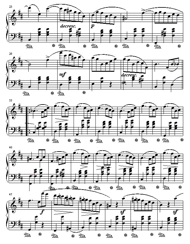 Waltes_69_2钢琴曲谱（图2）