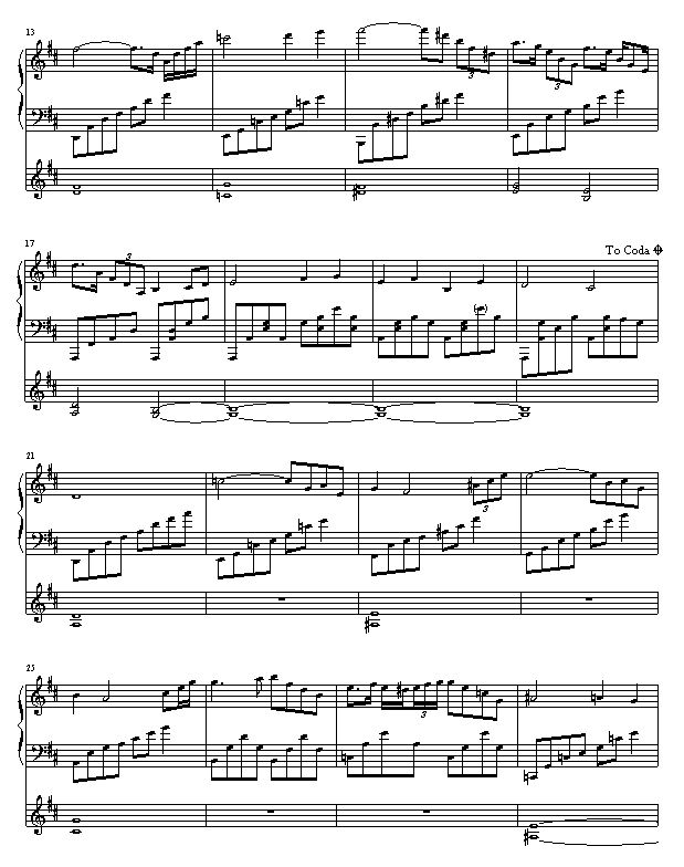 沉思钢琴曲谱（图2）