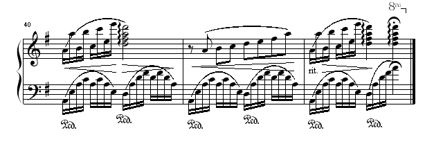 海边的星空钢琴曲谱（图4）