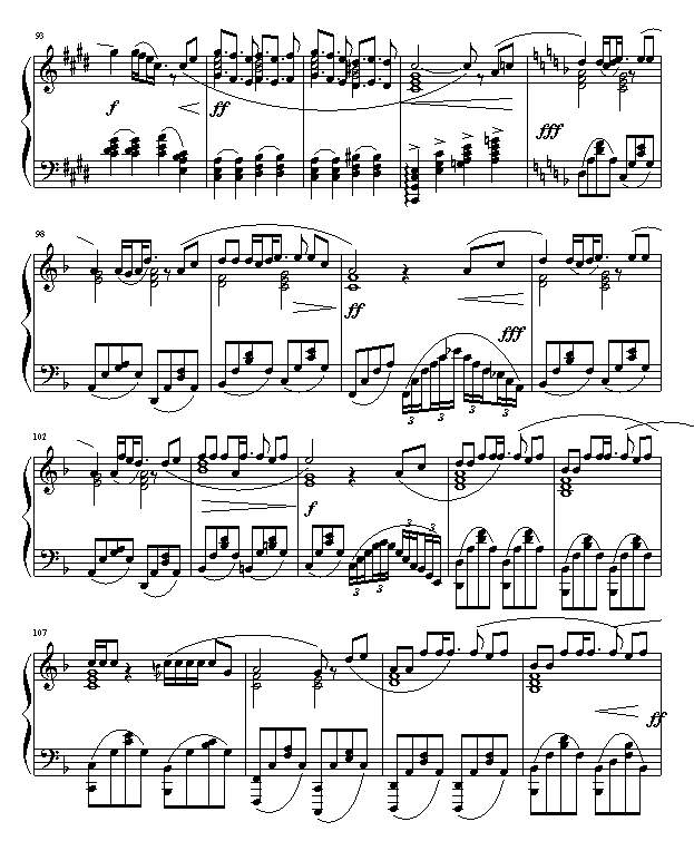 失乐园钢琴曲谱（图7）
