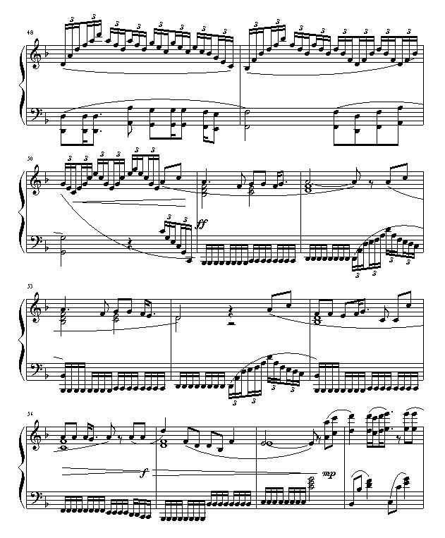 失乐园钢琴曲谱（图4）