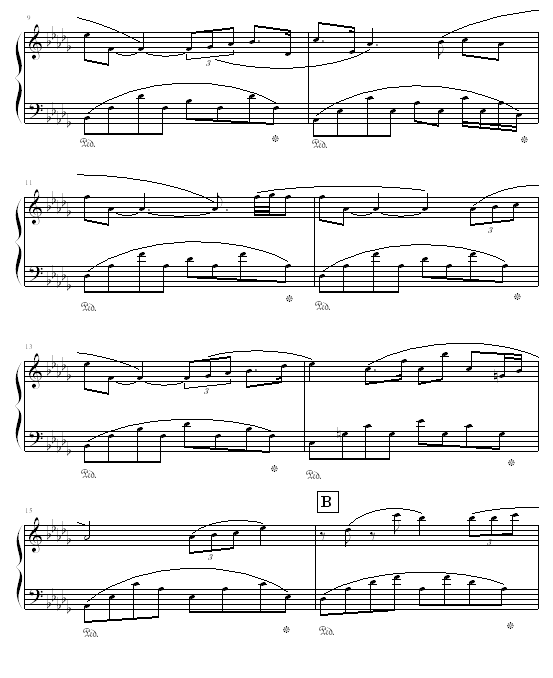 桑葚之歌钢琴曲谱（图2）