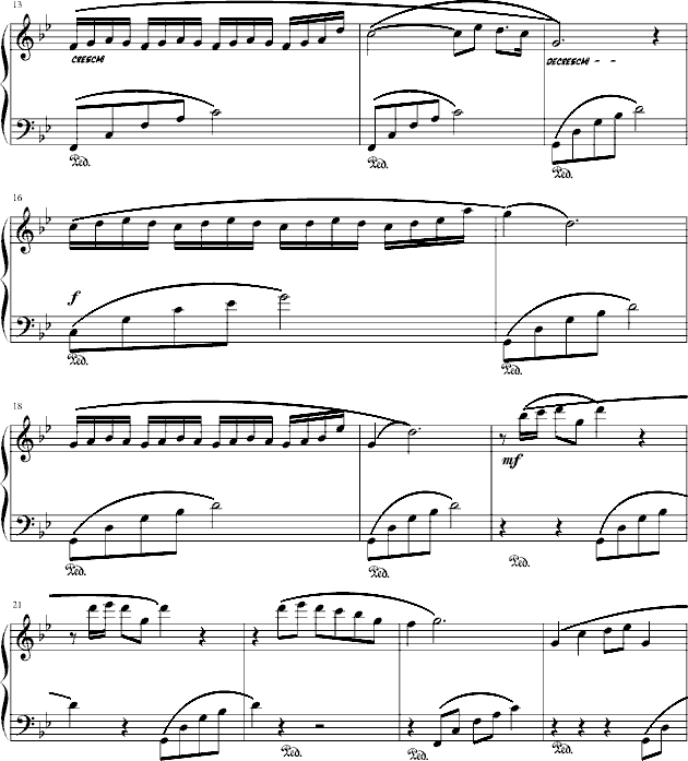 心声---第一钢琴奏鸣曲钢琴曲谱（图2）