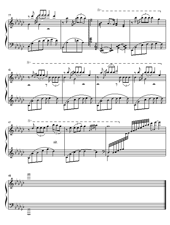 水黯风竹钢琴曲谱（图5）